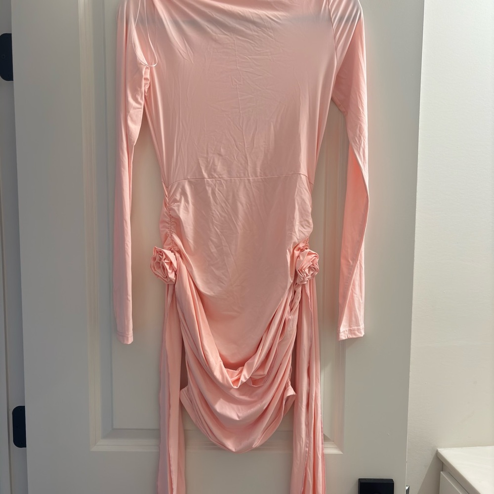 lioness glory blush mini dress